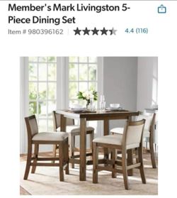 5 piece dining set