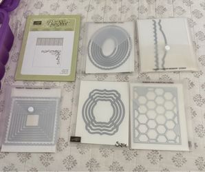 Metal die cuts for big shot machine. Pick up in Sylmar.