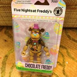 FNAF Chocolate Freddy VAULTED Poseable Easter Collection Funko Action Figure 
