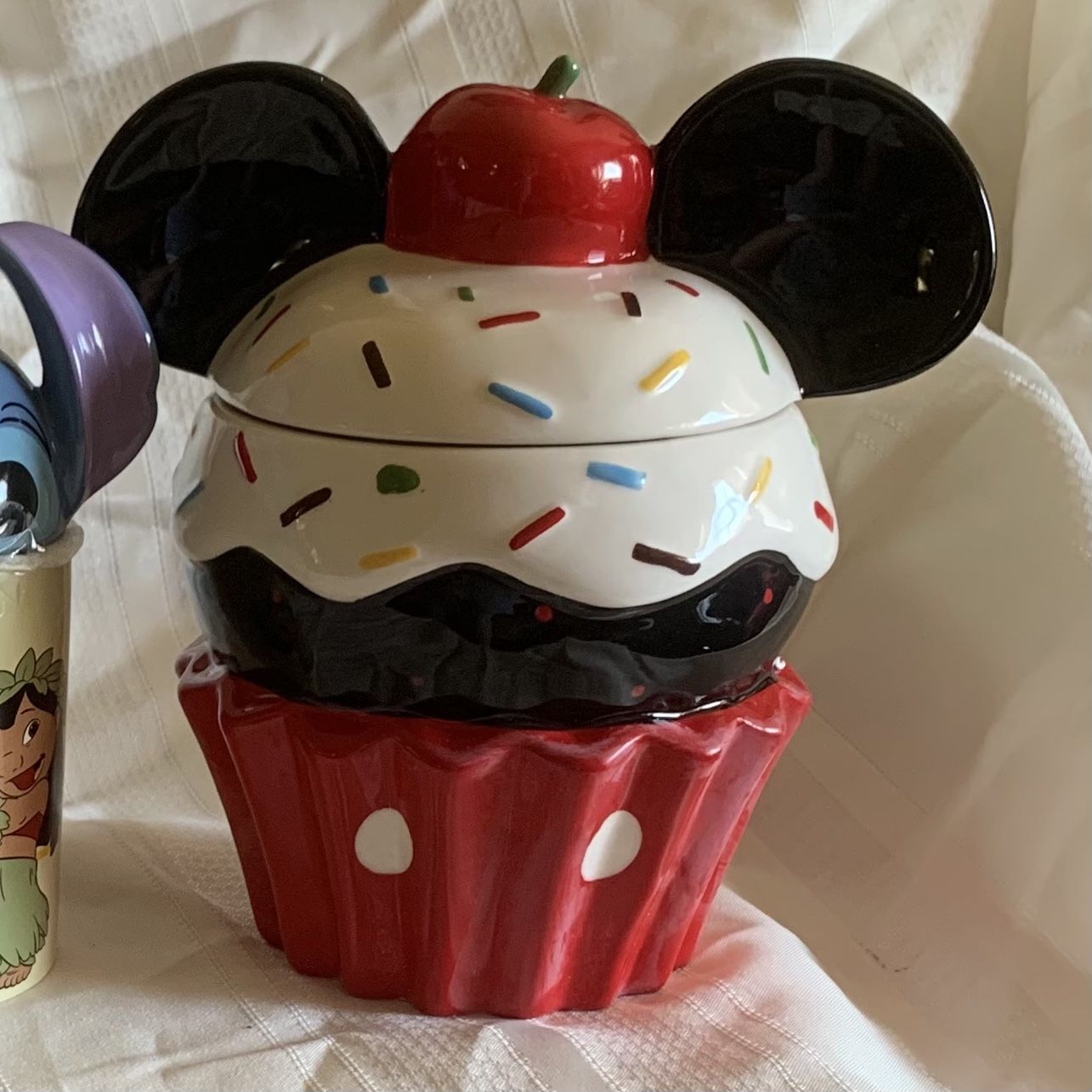 Disney Mickey ears Cupcake Canister