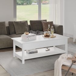 Coffee Table(WHITE OR NATURAL)