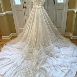 Wedding Dress With Long Train