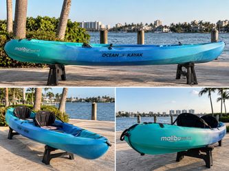 Ocean Kayak Malibu Two XL Tandem Kayak – 2 Person - COMES WITH PADDLES