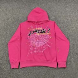 Pink Sp5der Hoodie