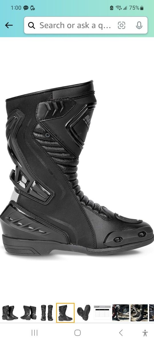 motorcycle boots  Noru