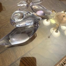 Glass Duck Set