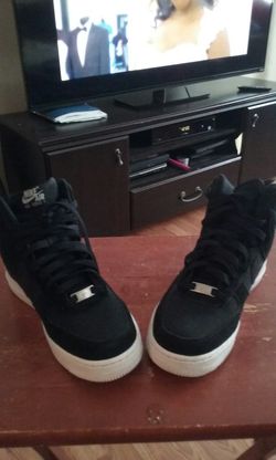 Nike AF1 rare black swayed