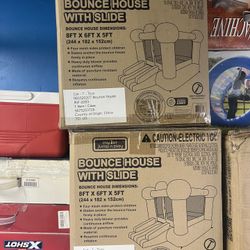 Inflatable Boy House With Slide