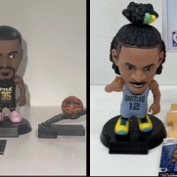 Kevin Durant & Ja Morant Rare Zuru Mini Brands 5 Surprise NBA Ballers