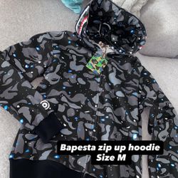 Bapesta Zip Up Hoodie  1:1 Size M