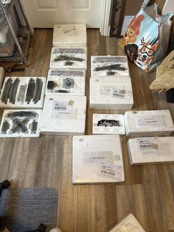 Hawthorne Village Dale Earnhardt HO Scale Train Set – 12 Box Collection – NASCAR #3 – Complete w/ COAs