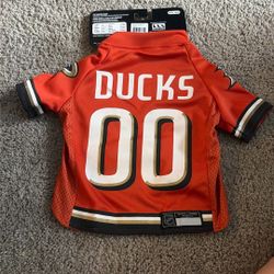 Medium Ducks Hockey Jersey For Dog