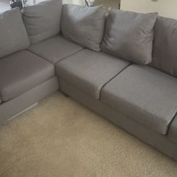 Luxury Gray Couch 
