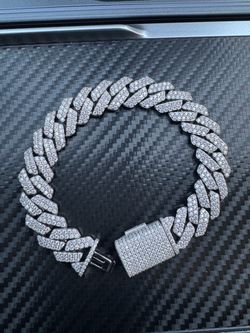 Iced Out Cuban Link Bracelet