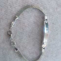 925 Sterling Silver Women Bracelet 