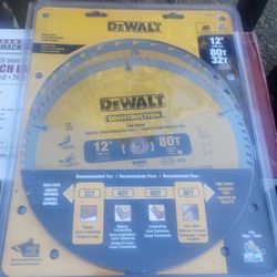 12" Saw Blades 2 Pack