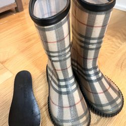 Burberry Rain Boots For Kids