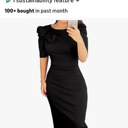 LADIES BLACK DRESS SIZE XL