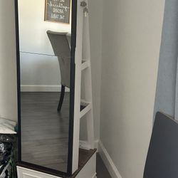 Mirror Jewelry Cabinet