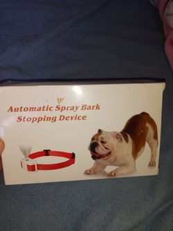 New bark spray collar