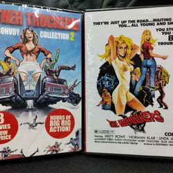 DVD lot - The Hitchhikers (1972) and Mother Truckers, The Convoy Collection 2, new, sealed
