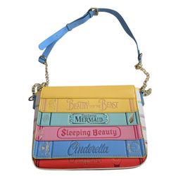 Loungefly Disney Princesses Books Figural Crossbody Bag