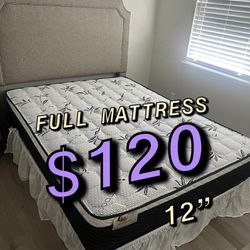 Full Mattress $120