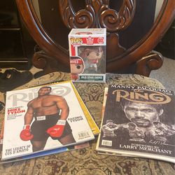 Ring Magazines And Julio César Chávez Funko