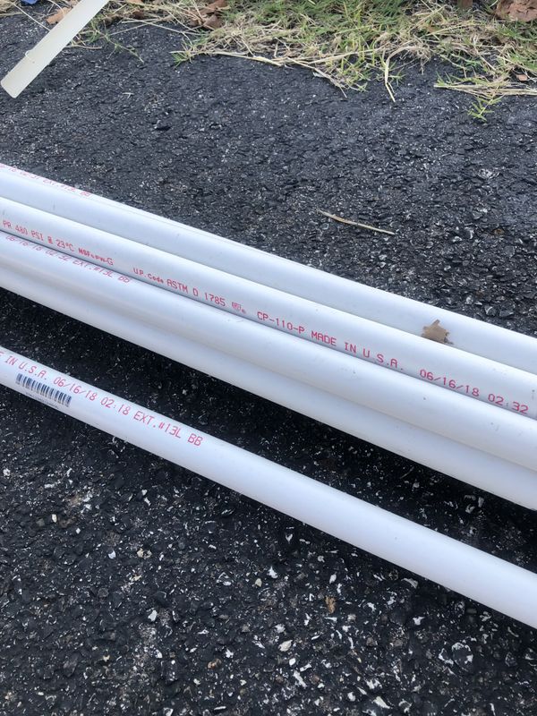 Bundle of 1.5” pvc pipe for Sale in Oklahoma City, OK OfferUp