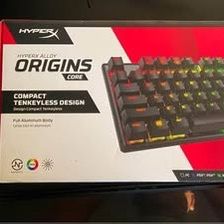 HyperX Alloy Origins Core - Tenkeyless Mechanical Gaming Keyboard - BLACK