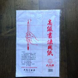 New Xuan Paper Chinese Calligraphy Paper with Grid