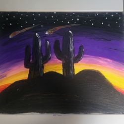 A Sunset In Arizona 