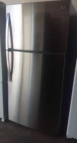 Kenmore Top Mount Stainless Steel Refrigerator
