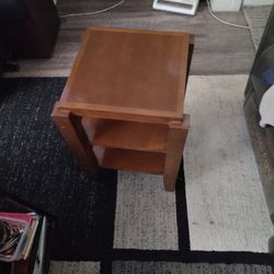 A Two-shelf End Table