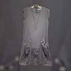 Comfortable Gray Dress