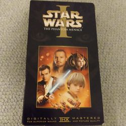 1999 STAR WARS EPISODE I: THE PHANTOM MENACE VHS VIDEO TAPE 