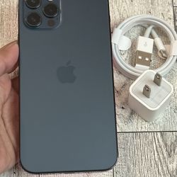 IPhone 12 Pro (256gb) Blue UNLOCKED, Excellent Condition 