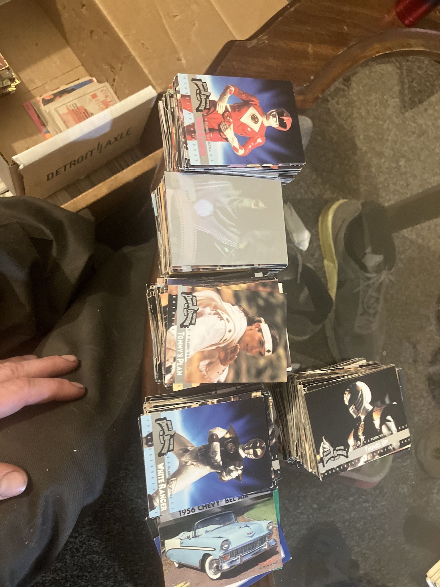 Power Ranger Movie Cards