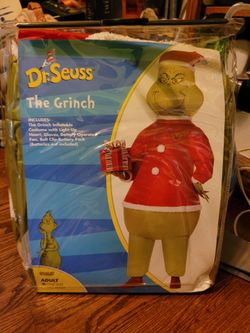 The grinch inflatable costume