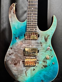 Ibanez Premium RG Solidbody Electric Guitar - Tropical Seafloor (2020)