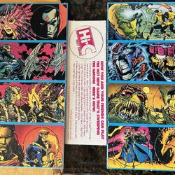 X-MEN POGS COMPLETE SET OF 24  UNPUNCHED - MARVEL Hi-C 