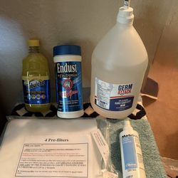 Cleaning Supplies  Sanitizers