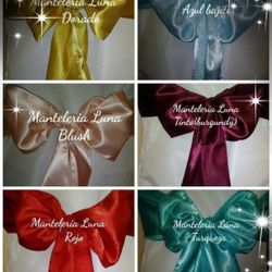 Chair Sashes/ Moños Para Sillas