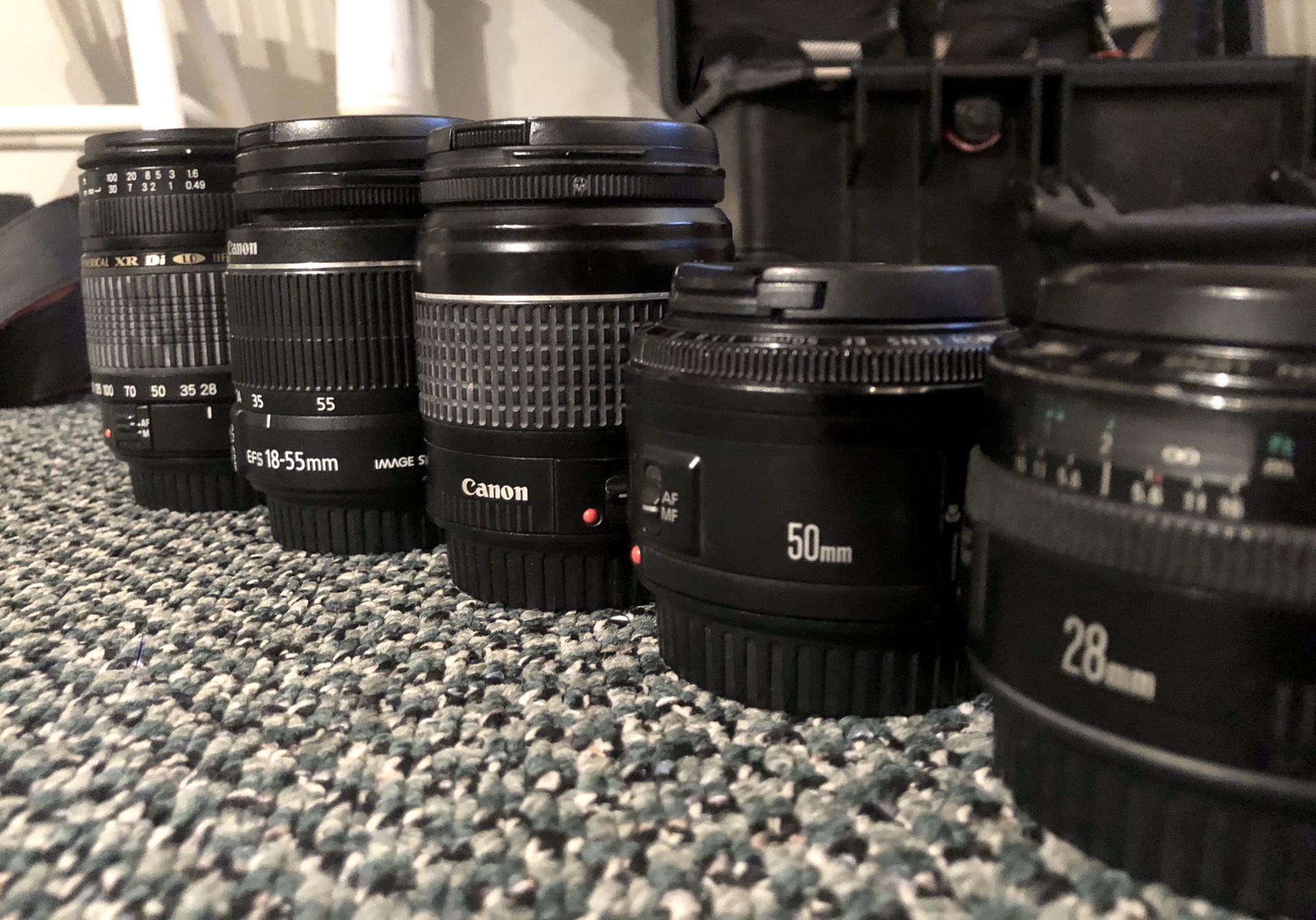 Canon lens collection - 5 lenses