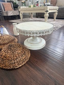 Farmhouse Rustic Inspired XL Cake Tier Stand