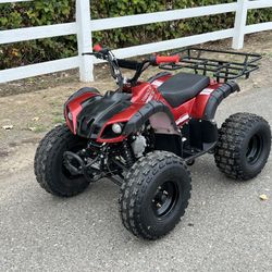 Kids 125cc Quad Atv 4 Wheeler 