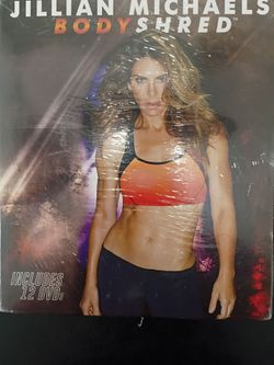 Jillian Michaels Body Shred 12 DVD set (sealed / minor shelf wear)