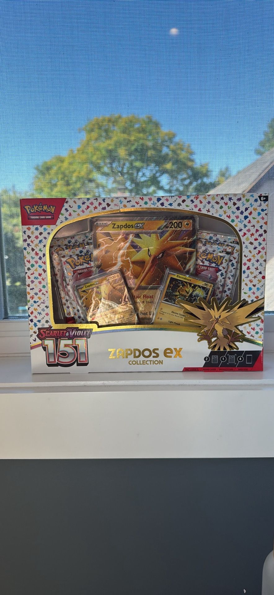 151 Zapdos EX Box
