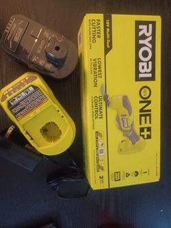 Ryobi 18V Multi-Tool w/ 4ah Batt & Charger