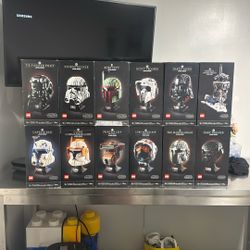 Lego Star Wars Helmets 